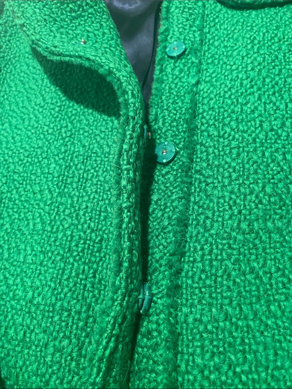 Green Wool Boden Women’s Size 12 Jacket - Picture 5 of 12